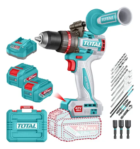 Taladro percutor 42V 99Nm brushless TIDLI429982 2