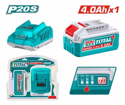 Kit 3 baterias 20V 5.0Ah Li-Ion