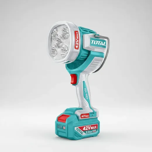 Kit reflector LED portátil 42V con baterías y cargador