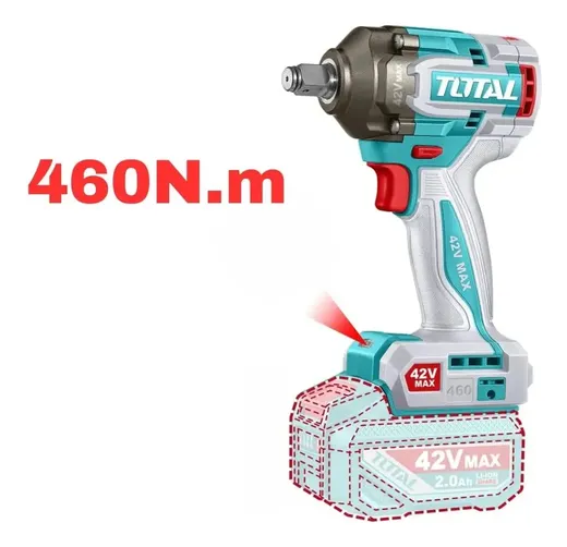 Llave de impacto inalambrica 1/2 pulgada 42V brushless 2